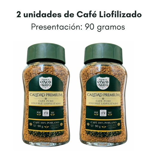 Café Liofilizado Puebla Cinco De Mayo